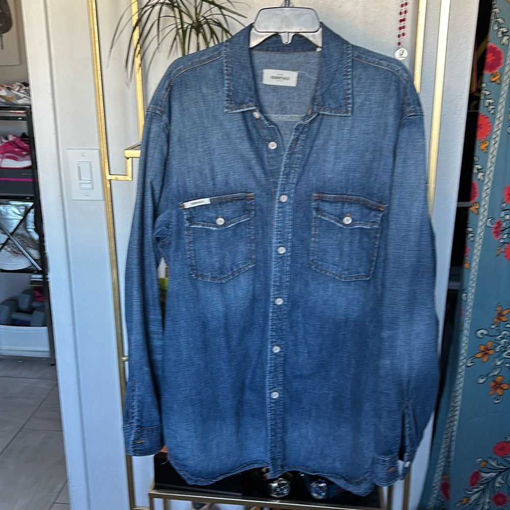 Fear Of God Essentials Denim Shirt